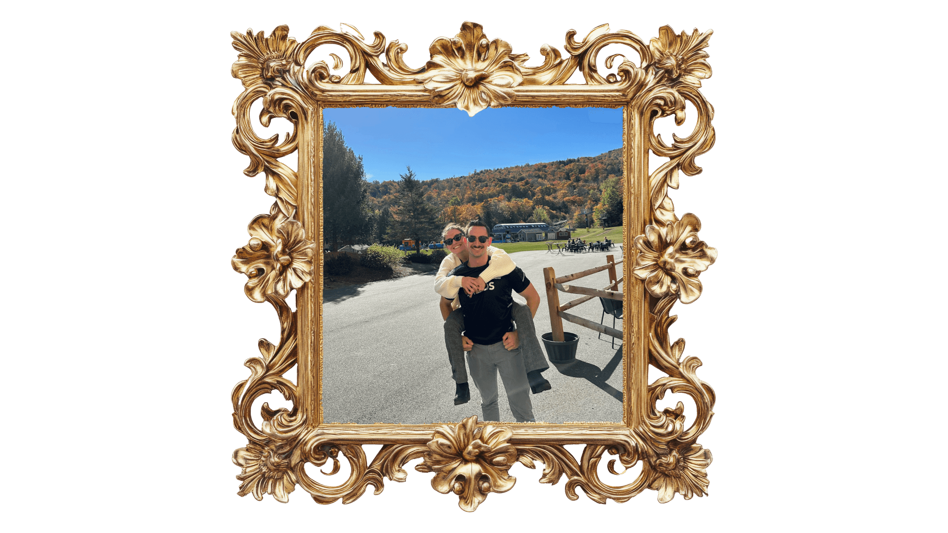 Framed photo