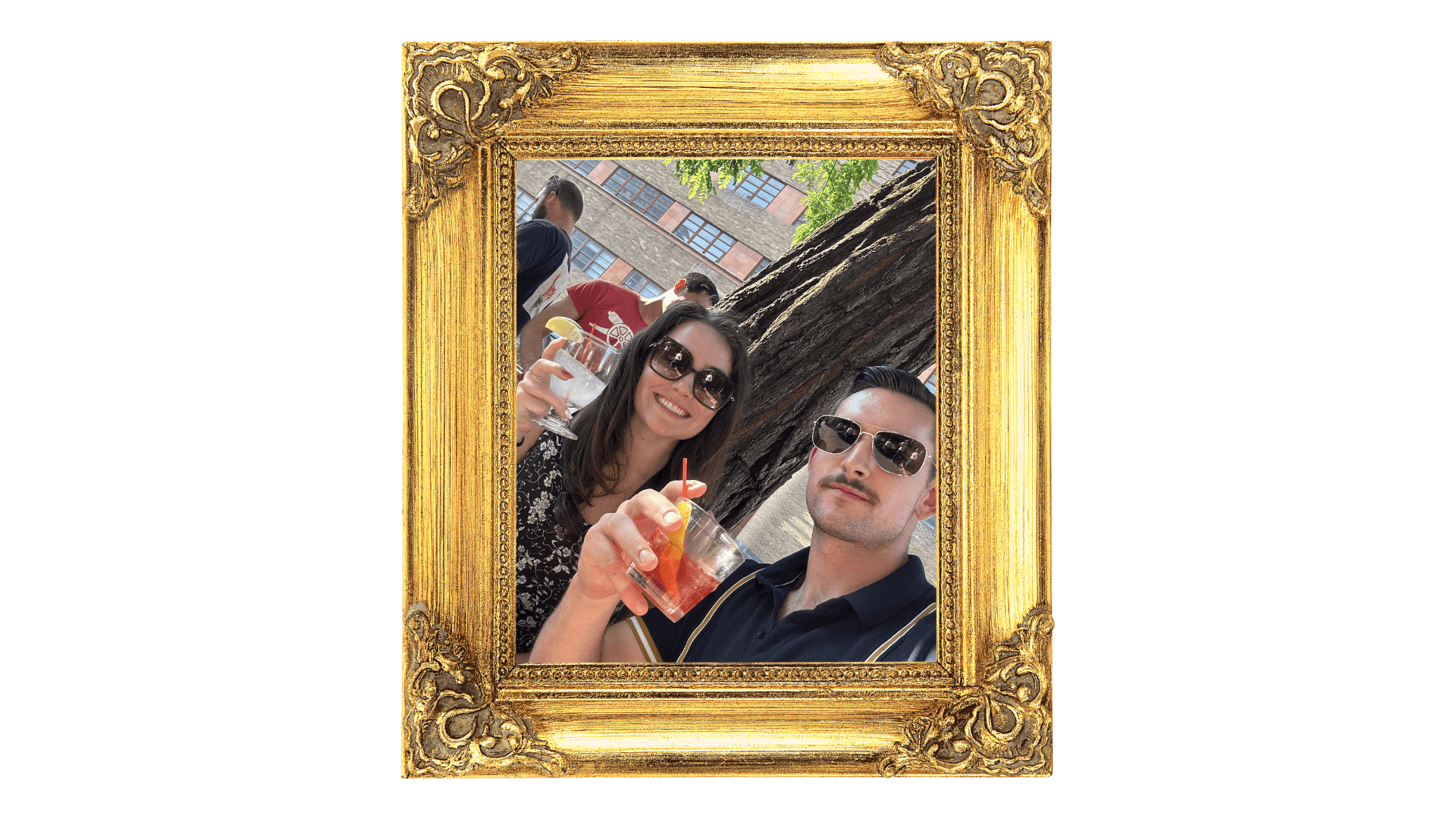 Framed photo