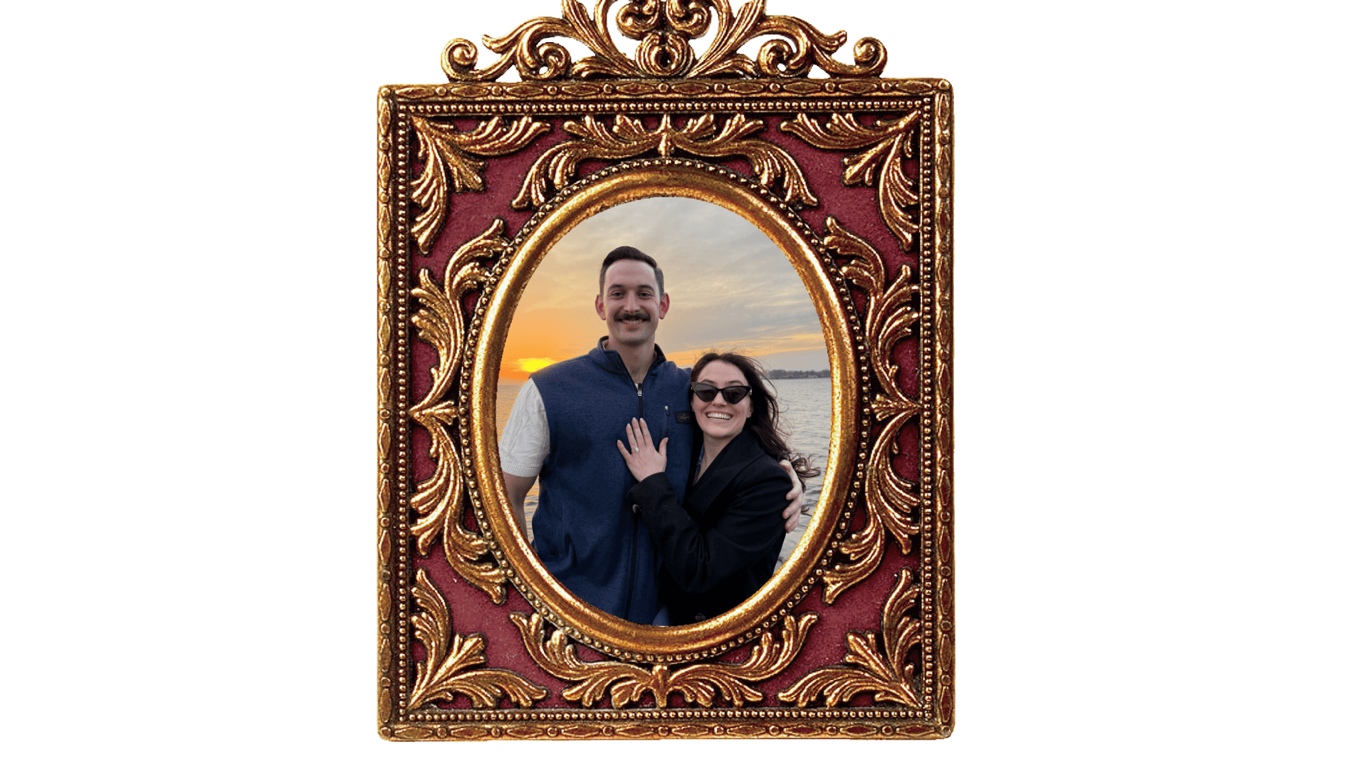 Framed photo