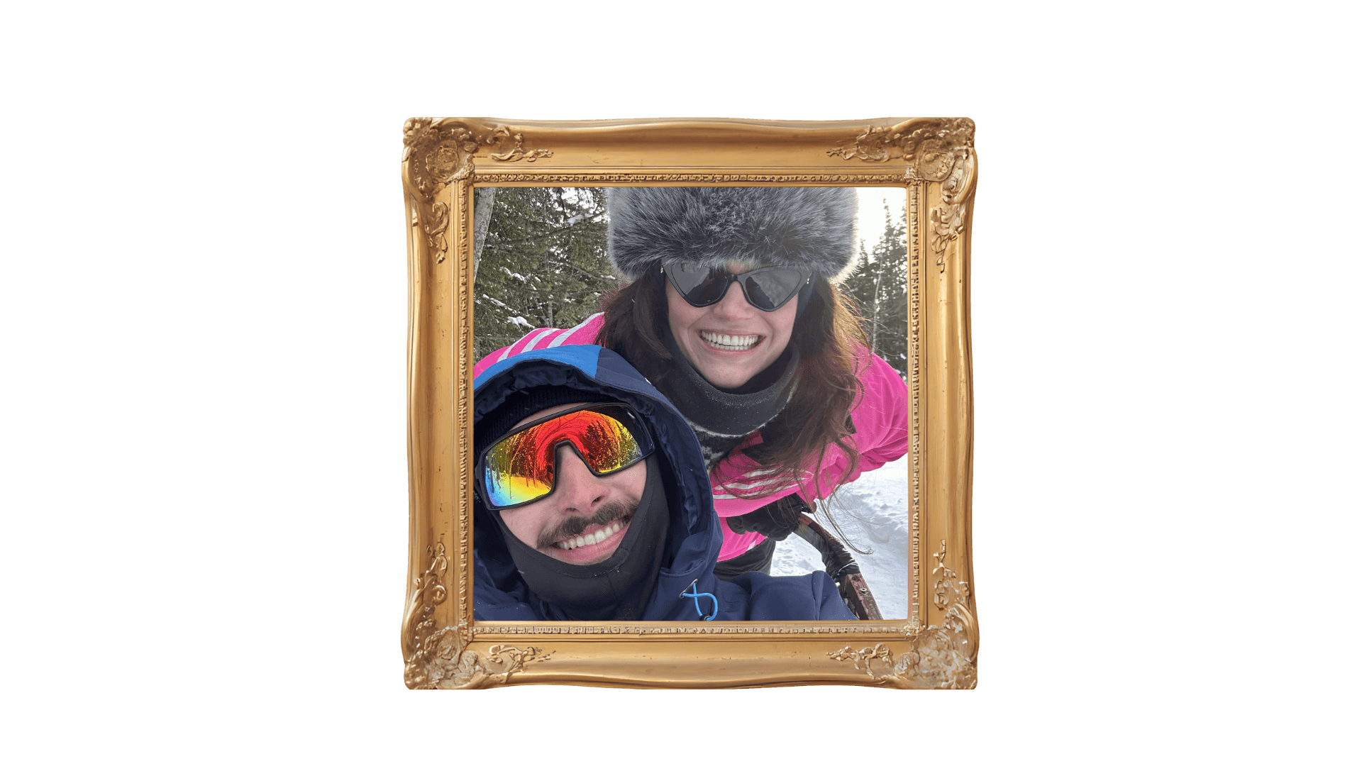 Framed photo